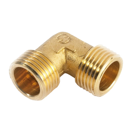 Угольник латунный НР 3/4" General Fittings