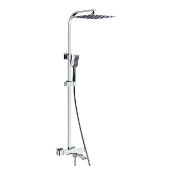 Термостатическая душевая система Gappo Jacob G2407-40 с поворотным изливом хром