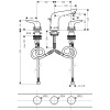 Смеситель для раковины Hansgrohe Novus 71140000 Смеситель для раковины Hansgrohe Novus 71140000