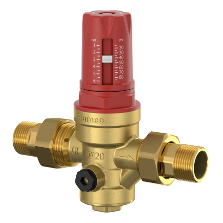 Редуктор давления мембранный Flamco Prescor PRV 1/2" DN15 (1.0-6.0 бар PN25)