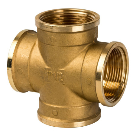 Крестовина латунная ВР 1 1/2" General Fittings