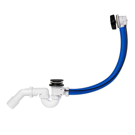 Сифон для ванны автомат 53 см черный STYRON арт. STY-536-A-B