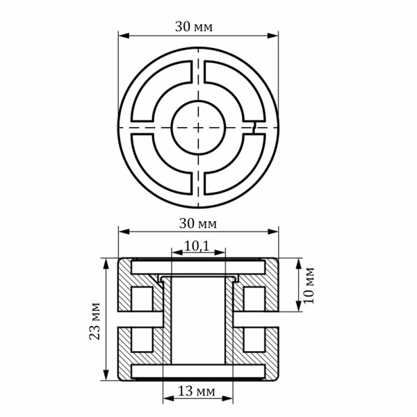 Виброгаситель М+F Walraven BIS