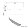 Переходник пластиковый DN100 Basic 110 х 25 мм для лотка Standartpark Переходник пластиковый DN100 Basic 110 х 25 мм для лотка Standartpark