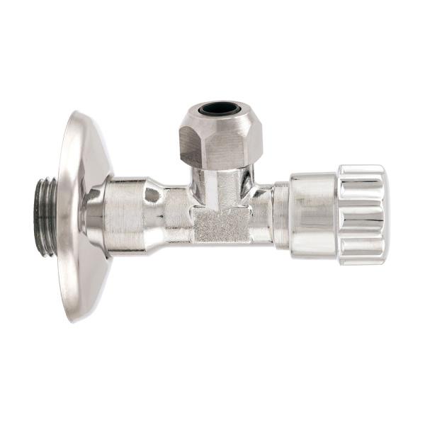 Вентиль угловой с цанговым зажимом 1/2" х 3/8" Itap 348 Вентиль угловой с цанговым зажимом 1/2" х 3/8" Itap 348