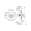 Смеситель скрытого монтажа для душа Grohe BauLoop 29080000