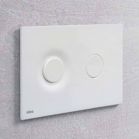 Кнопка смыва для инсталляции Alcadrain  Dot.Dot. M1976 (Alcaplast), белый-мат
