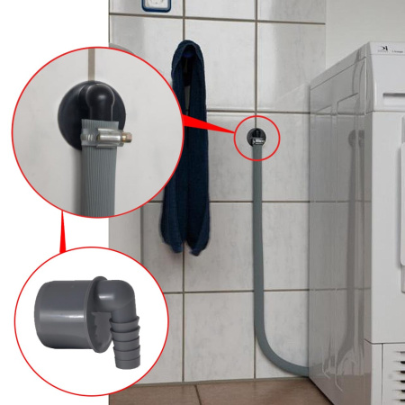 Переходник угловой DN 50 со штуцером 18-21,7 мм Airfit