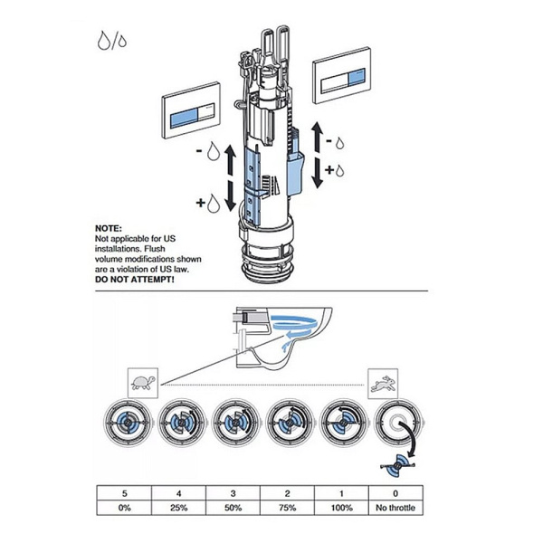 Инсталляция для унитаза Geberit Alpha с круглой хромированной кнопке Alpha 20