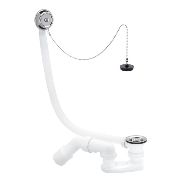Сифон для ванны с переливом 1"1/2 х 40/50 мм Viega