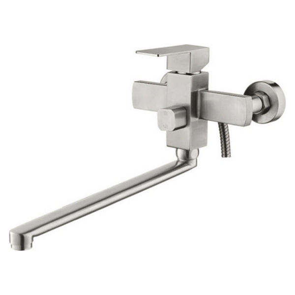 Смеситель для ванны Ledeme L72233 с длинным изливом