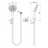 Душевой гарнитур Ideal Standart Idealrain (диаметр лейки 125 мм)