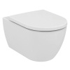 Унитаз подвесной безободковый Ideal Standard Ellisse RimLS с крышкой Soft Close с плавным закрытием