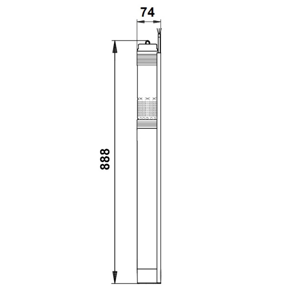 Насос скважинный Grundfos SQ 2-115 Насос скважинный Grundfos SQ 2-115