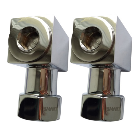 Соединение угловое для полотенцесушителя 1/2" НР х 3/4" ВР SMART