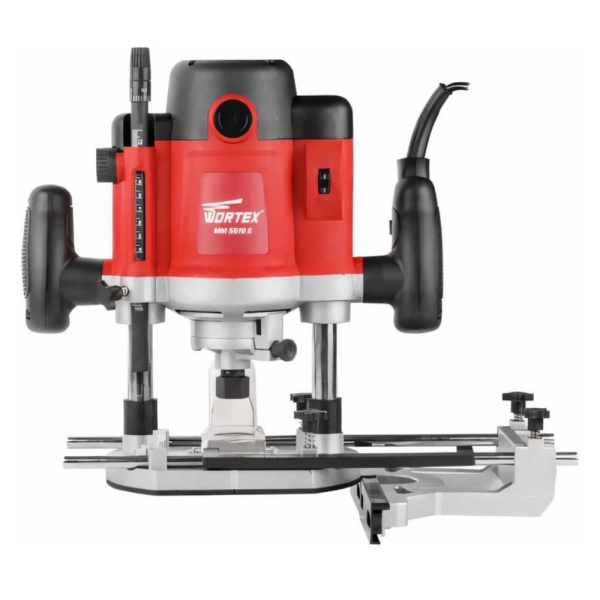 Фрезер вертикальный WORTEX MM 5519 E в кор. + аксессуары 2000 Вт, цанга 8/12 мм, 8000-23000 об/мин