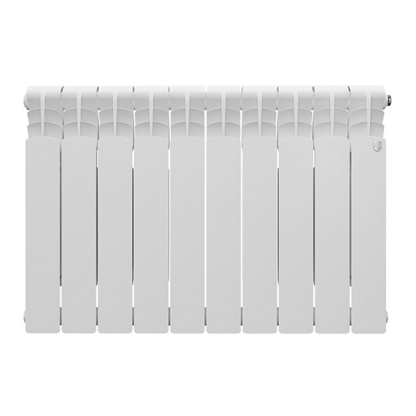 Алюминиевый радиатор REVOLUTION 500/80, 10 секций, Royal Thermo