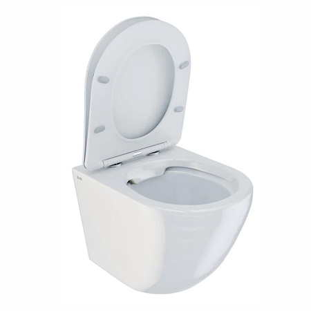 Инсталляция IDDIS Profix комплект с подвесным унитазом Blanco и кнопкой Unisteel