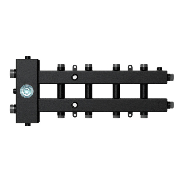 Гидрострелка с коллектором 5 контуров Север-M5 до 70 кВт арт. 1925011 Гидрострелка с коллектором 5 контуров Север-M5 до 70 кВт арт. 1925011