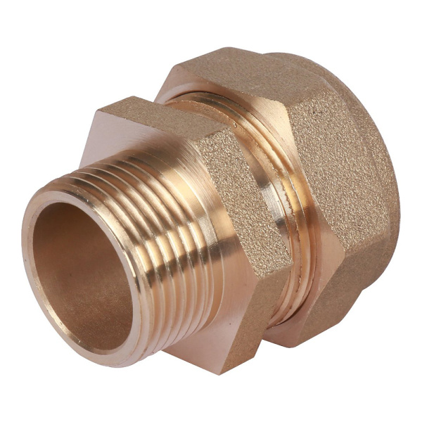 Муфта латунная Neptun IWS (M) 20 х 3/4" EF наружная резьба