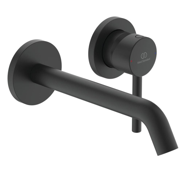 Смеситель встраиваемый для умывальника Ideal Standard Ceraline Black с внутренней частью