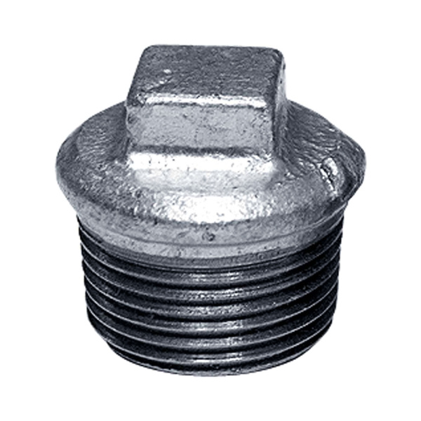 Заглушка оцинкованная чугунная 1 1/4" НР Trakya Dokum Заглушка оцинкованная чугунная 1 1/4" НР Trakya Dokum