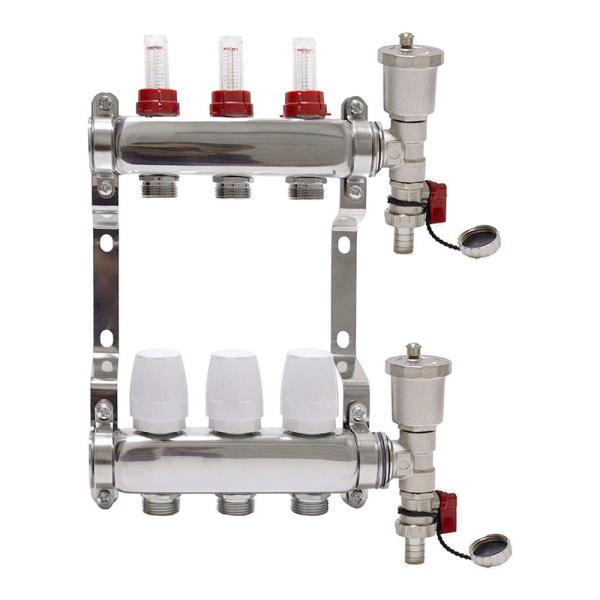 Гребенка для теплого пола APE на 3 выхода