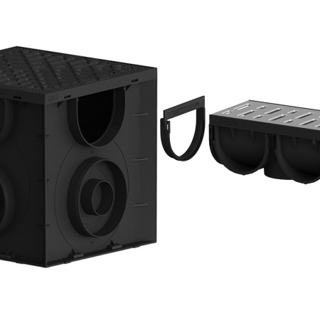 Переходник для подключения дождеприемника к лотку S'park3 DN100 Standartpark