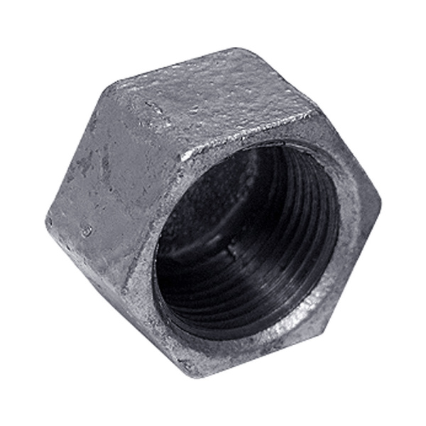 Заглушка оцинкованная чугунная 1/2" ВР Trakya Dokum Заглушка оцинкованная чугунная 1/2" ВР Trakya Dokum