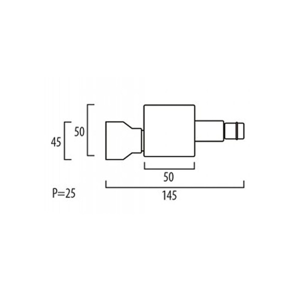 Запахозащищенный сифон кондиционера для дренажного шланга D16-18-20-25, Tecnosystemi