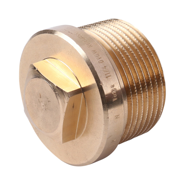 Заглушка бронзовая НР 1 1/4" Viega