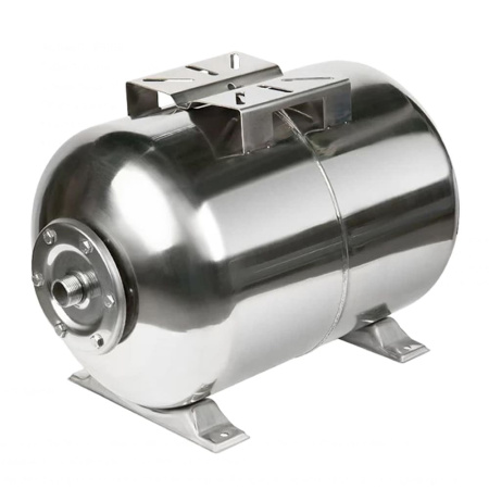 Гидроаккумулятор UNIPUMP (100 л., нерж. сталь) горизонтальный
