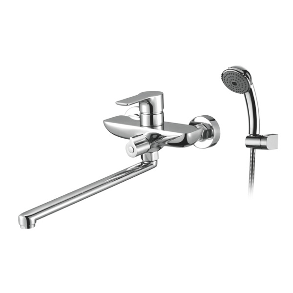 Смеситель для ванны Gerhans K13115 с длинным изливом