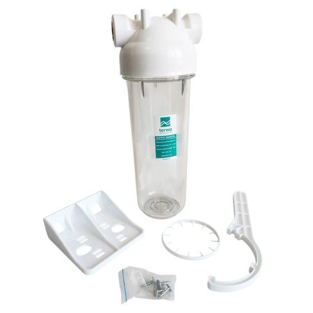 Магистральный фильтр для холодной воды Terwa Магистр 10SL, 3/4" (прозрачный)