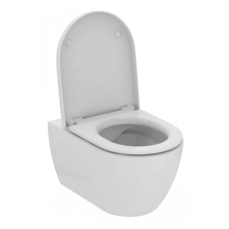 Унитаз подвесной безободковый Ideal Standard Ellisse RimLS с крышкой Soft Close с плавным закрытием