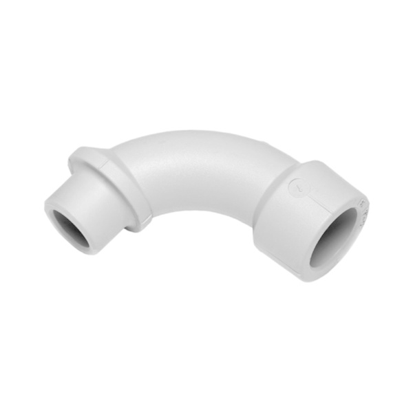 Отвод ПП белый 25 х 90° ВН/НР Wavin Ekoplastik Чехия