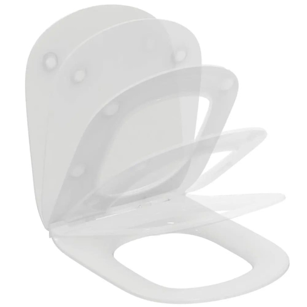 Сиденье микролифт с крышкой тонкое Ideal Standard Tesi Soft-close Сиденье микролифт с крышкой тонкое Ideal Standard Tesi Soft-close