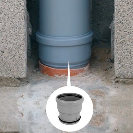 Восстановитель раструба DN 110/110 с увеличенным внутренним проходом Airfit