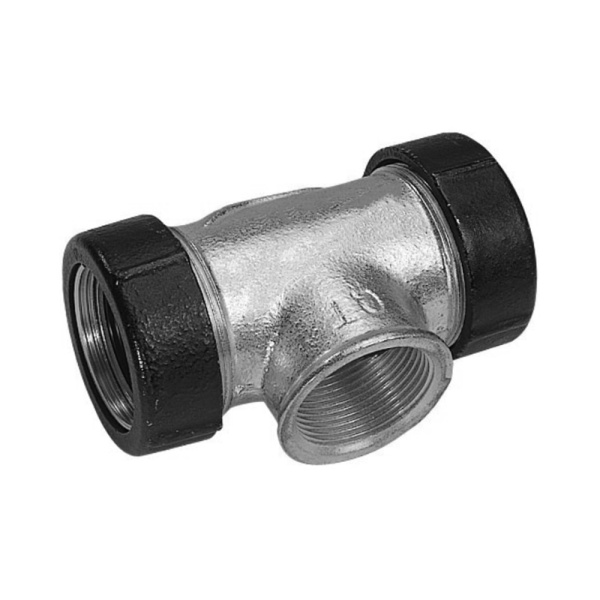 Тройник обжимной Gebo QT с внутр. резьбой 1 1/4"