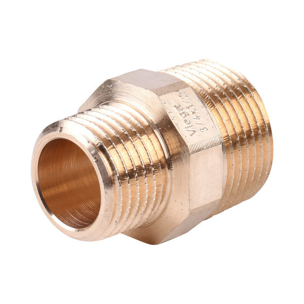Ниппель переходной бронзовый НР 3/4" х 1/2" Viega
