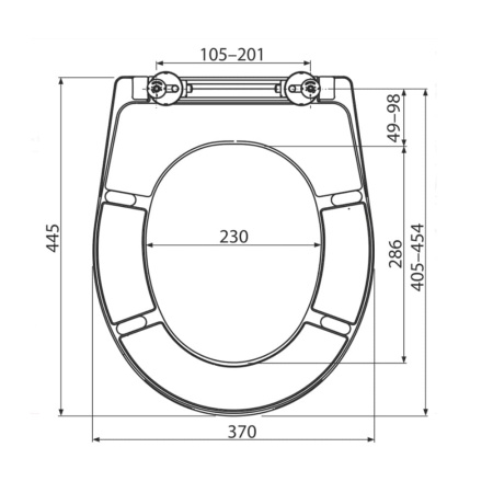 Комплект инсталляции 5 в 1 Alcaplast с черной матовой кнопкой М 578