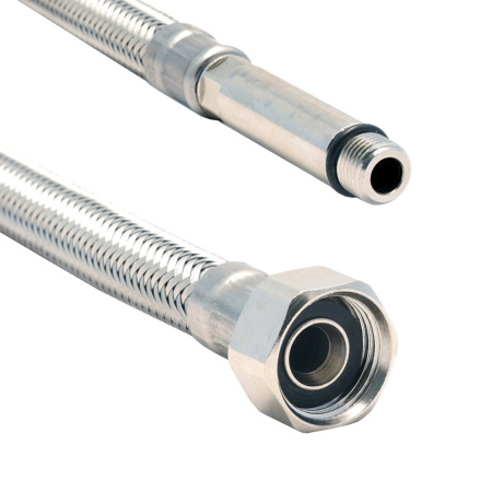 Гибкий шланг для смесителя Tucai 50 см гайка 1/2" х M10 игла длинная