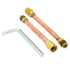 Удлинитель подводки для смесителя M10*1/F10*1 (110мм/125мм) Ledeme
