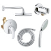 Душевая система скрытого монтажа Eurosmart Grohe 124440 хром