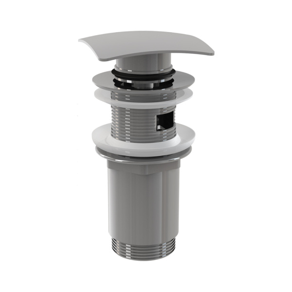 Донный клапан для умывальника CLICK-CLAK 1 1/4" с квадратной заглушкой Alcaplast A393 Донный клапан для умывальника CLICK-CLAK 1 1/4" с квадратной заглушкой Alcaplast A393