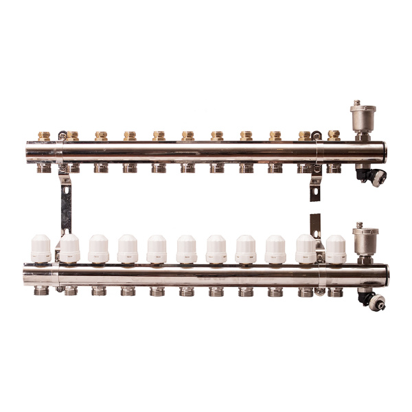 Гребенка для радиаторного отопления APE на 11 выходов