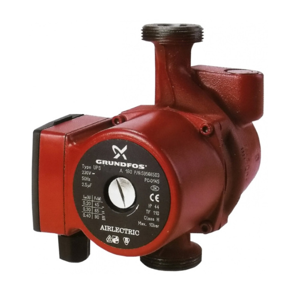 Насос циркуляционный Grundfos UPS 25-60 A, 180 мм