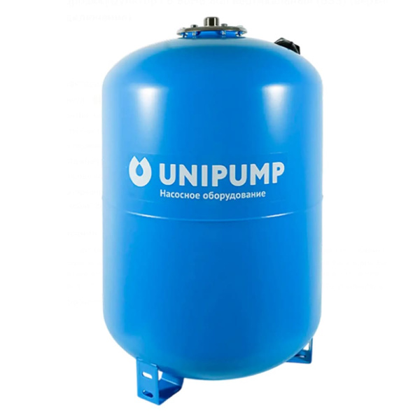 Гидроаккумулятор UNIPUMP  ГВ 100НВ 100 л. (БЭЗ) вертикальный