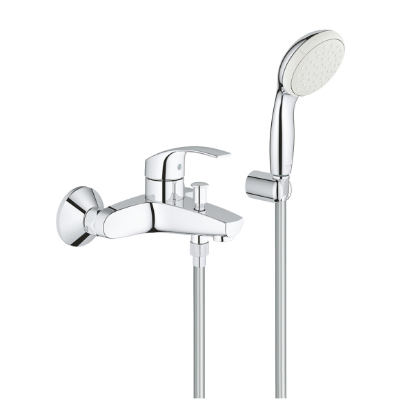 Смеситель для ванны с душевым гарнитуром Grohe Eurosmart 3330220A