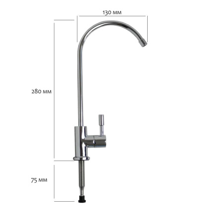 Система очистки воды с обратным осмосом Аквабрайт АБФ-ОСМО-5